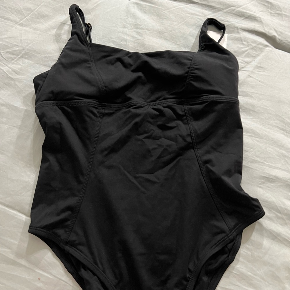 Brand new black one piece swim suit